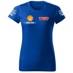 T-shirt Damski TGB - Niebieski