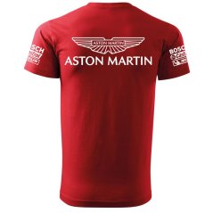 Férfi Póló Aston Martin - Piros