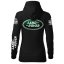Automobilová Dámská Mikina Land Rover - Černá - Velikost: XL