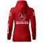 Bluza samochodowa dla kobiet Mercedes AMG - czerwona - Rozmiar: 2XL