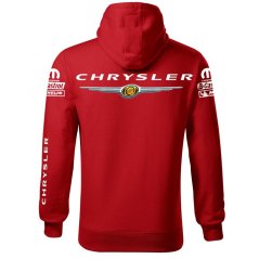 Męska bluza samochodowa Chrysler - Czerwony
