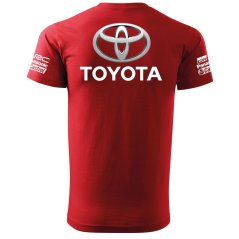 Férfi Póló Toyota - Piros