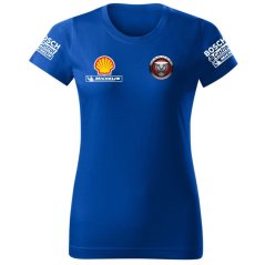 T-shirt Damski Jaguar 2 - Niebieski