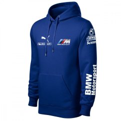 Autóipari Férfi Kapucnis BMW M - Kék
