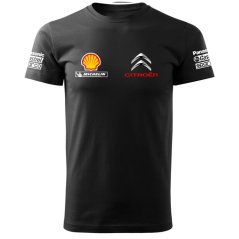 T-shirt Męski Citroën - Czarny