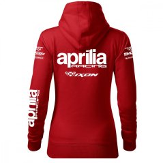 Damska bluza motocyklowa Aprilia - czerwona