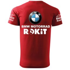 T-shirt Męski BMW Motorrad - Czerwone