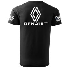 T-shirt Męski Renalt New - Czarny