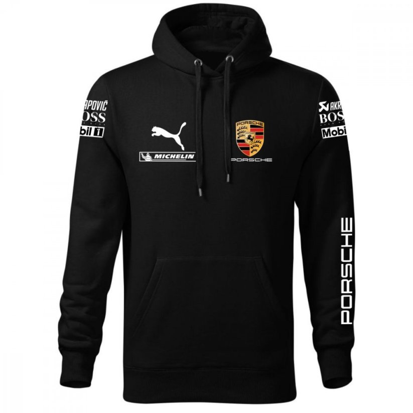 Męska bluza Porsche Automotive - czarny