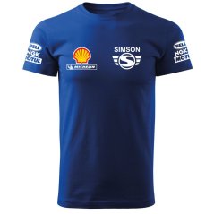 Koszulka Męski Simson - Niebieski