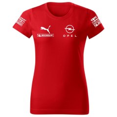 Női Póló Opel - Piros