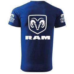 Férfi Póló Dodge Ram - Kék
