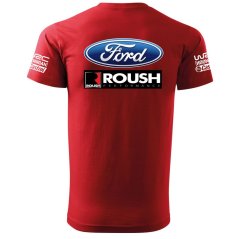 T-shirt Męski Ford - Czerwone