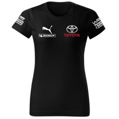Női Póló Toyota - Fekete