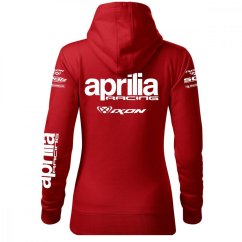 Damska bluza motocyklowa Aprilia - czerwona