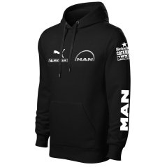 Męska bluza samochodowa Man - Czarny