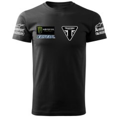 T-shirt Męski Triumph - Czarny