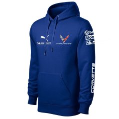 Męska bluza samochodowa Corvette - Niebieski