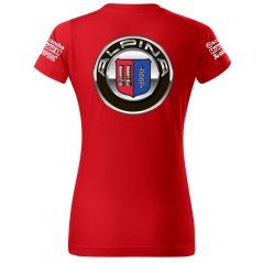 Női Póló Alpina - Piros