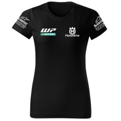 T-shirt Damski Husqvarna - Czarny
