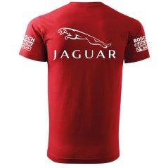 T-shirt Męski Jaguar - Czerwone