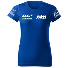 T-shirt Damski K.M. - Niebieski