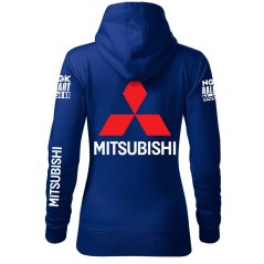 Autóipari Női Kapucnis Mitshubishi - Kék