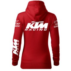 Damska Bluza Motocyklowa K.M. - Czerwona