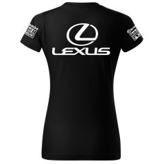 T-shirt Damski Lexus - Czarny