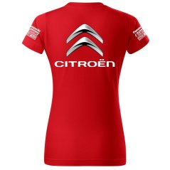 Koszulka Damska Citroën - Czerwona