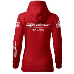 Bluza samochodowa dla kobiet Alfa Romeo - czerwona