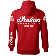 Męska bluza motocyklowa Indian Motorcycle - czerwona