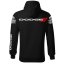 Autóipari Férfi Kapucnis Dodge - Fekete - Méret: 4XL