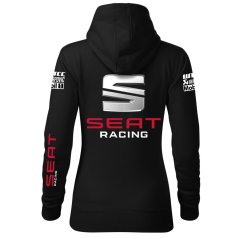 Damska bluza samochodowa Seat - Czarny