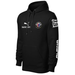 Autóipari Férfi Kapucnis Alpina - Fekete