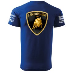 Férfi Póló Lamborghini - Kék