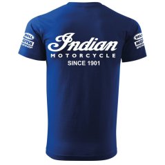 Koszulka Męski Indian Motorcycle - Niebieski