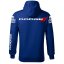 Autóipari Férfi Kapucnis Dodge - Kék - Méret: 4XL