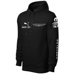 Autóipari Férfi Kapucnis Chrysler - Fekete