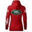 Bluza samochodowa dla kobiet Land Rover - czerwona - Rozmiar: XS