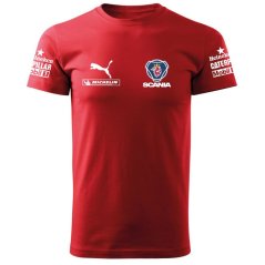 T-shirt Męski Scania - Czerwone