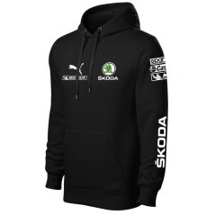 Autóipari Férfi Kapucnis Škoda - Fekete