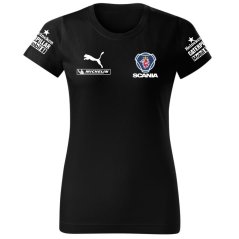 T-shirt Damski Scania - Czarny