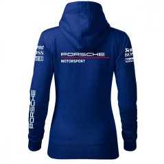 Autóipari Női Kapucnis Porsche - Kék