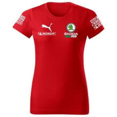 Női Póló Škoda RS - Piros