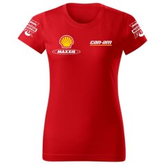 Női Póló Can Am - Piros