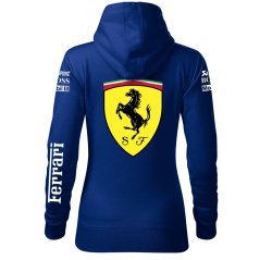 Autóipari Női Kapucnis Ferrari - Kék