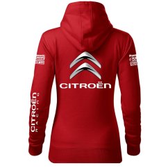 Bluza samochodowa dla kobiet Citroën - czerwona