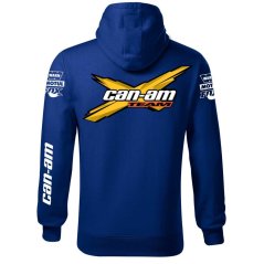Motoros Férfi Kapucnis Can Am - Kék