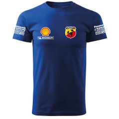Koszulka Męski Fiat Abarth - Niebieski